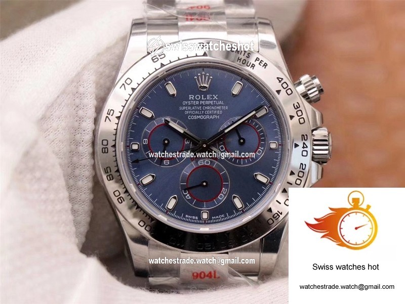 Rolex Daytona Cosmograph 116509-78599 Noob Factory Blue Dial 1