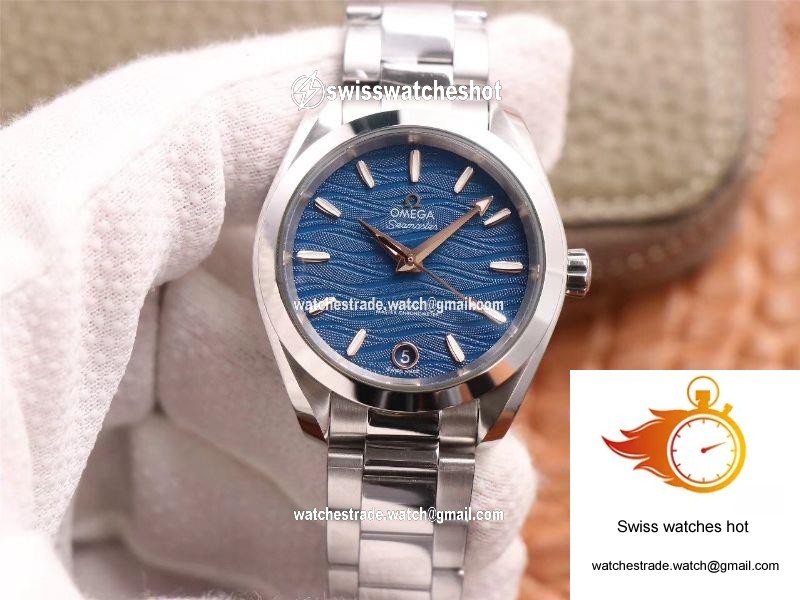 VS Factory Seamaster Aqua Terra 150M OMEGA CO AXIAL Master Chronometer Ladies 220.10.38.20.03.002 1