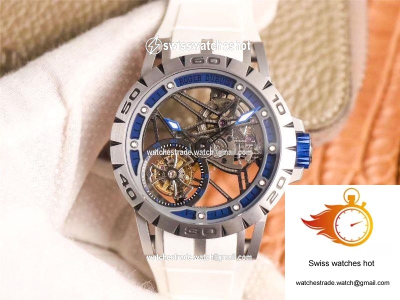 JB Factory Roger Dubuis Excalibur Spider Italdesign Edition RDDBEX0622 Bule 1