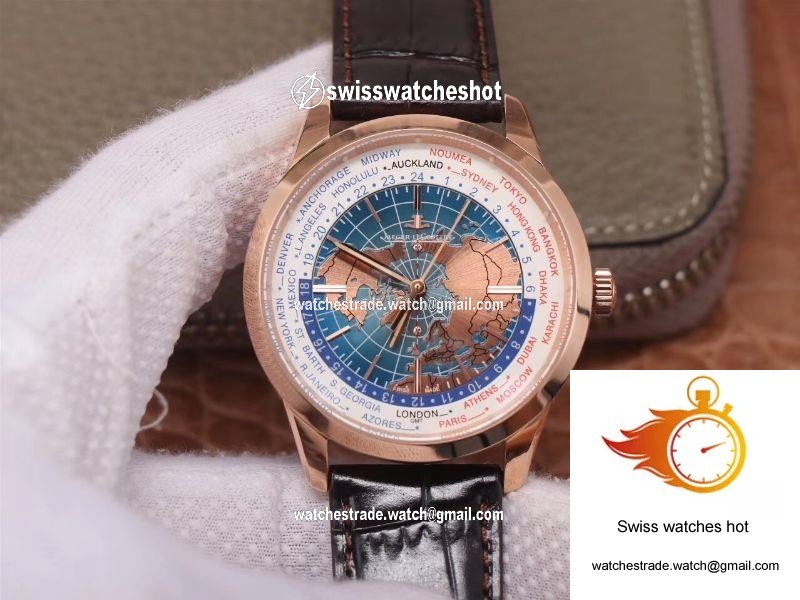 8F Factory Jaeger-LeCoultre Geophysic Univrsal Time 8102520 Pink Gold 1