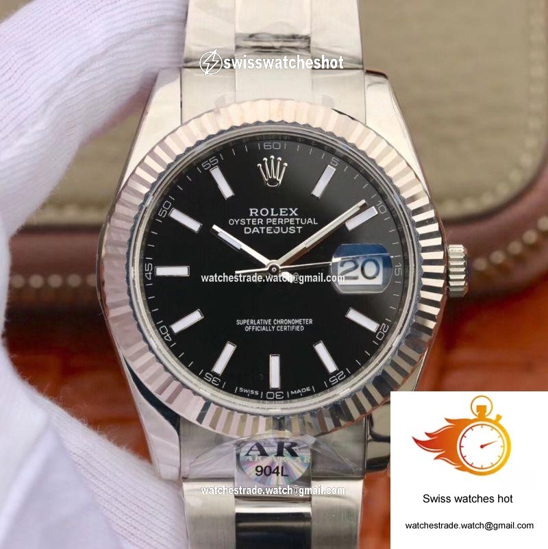 Rolex Datejust 126334 41mm AR Factory Black Dial 1