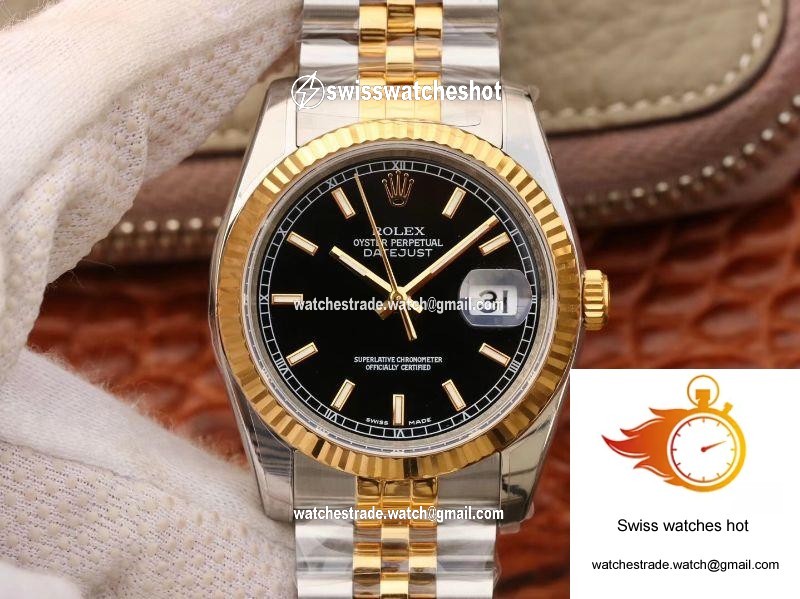 Rolex Datejust 126233 36mm AR Factory Black Dial 1