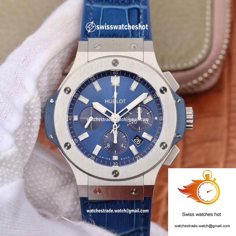 Hublot Big Bang Classic Fusion Chronograph 44mm 301.SX.7170.LR V6 Factory Blue Dial 1