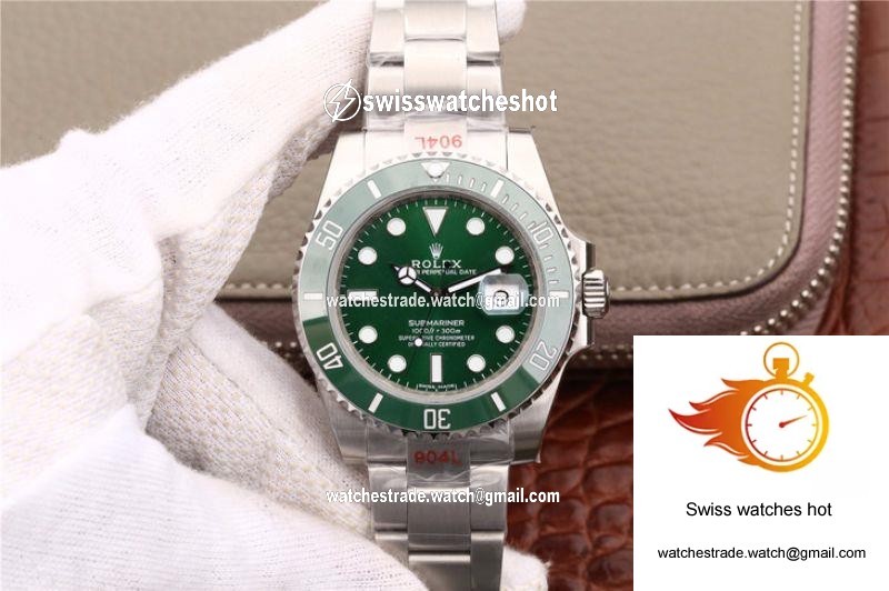 Rolex Submariner Date 116610LV Noob Factory V9 Green Ceramic Bezel 1