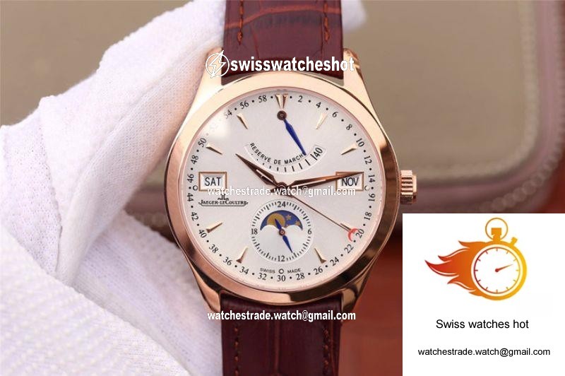 Jaeger-LeCoultre Master Calendar Q151242A Rose Gold Silver Dial 1