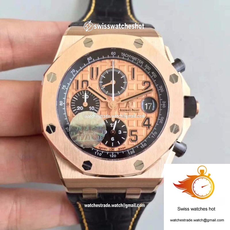 Audemars Piguet Royal Oak Offshore 26470OR.OO.A002CR.01 JF Factory V2 Gold Dial 1
