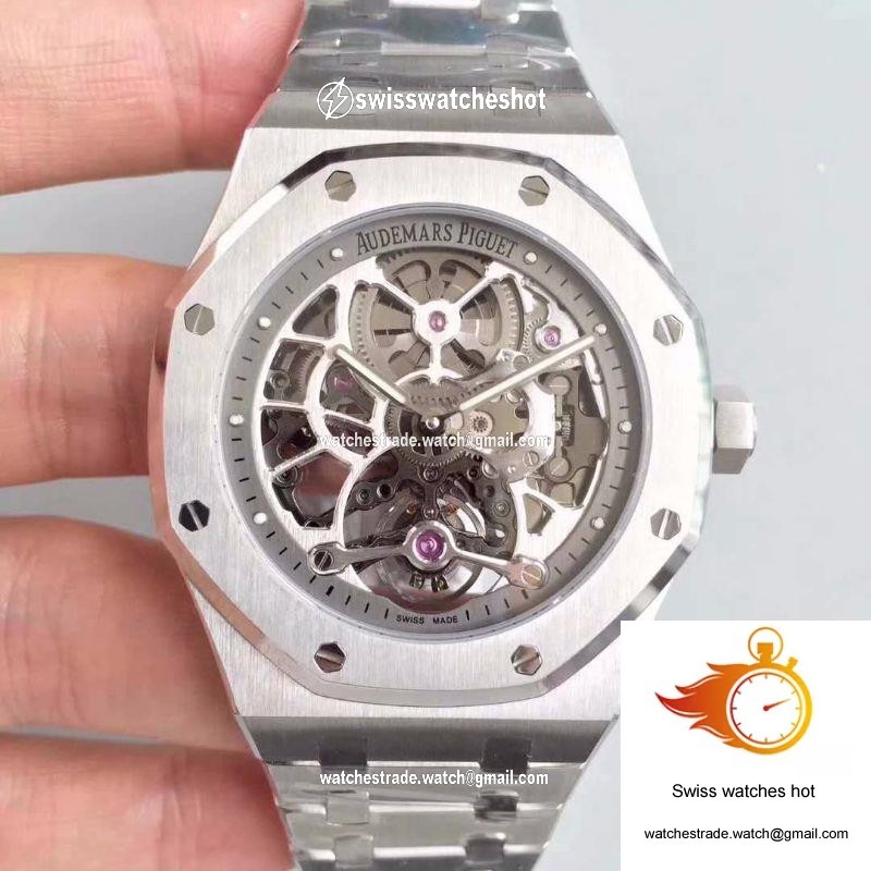 Audemars Piguet Royal Oak 26518ST.OO.1220ST.01 Tourbillon Skeleton Dial 1