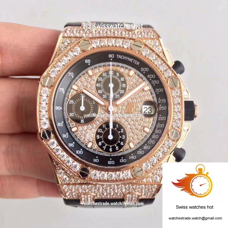 Audemars Piguet Royal Oak Offshore 26067OR.ZZ.D002CR.01 JF Factory V3 Diamond Dial 1