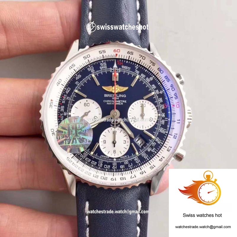 Breitling Navitimer 01 AB012012/BB01/437X/A20BA.1 JF Factory Blue Dial 1