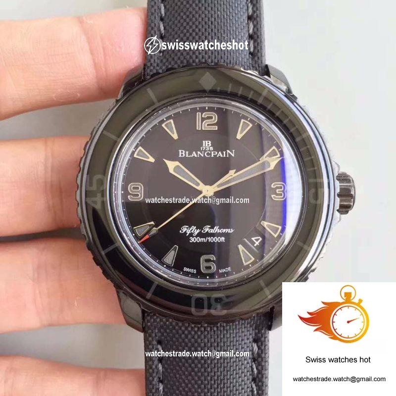 Blancpain Fifty Fathoms Dark Knight 5015-11C30-52A ZF Factory Black Dial 1