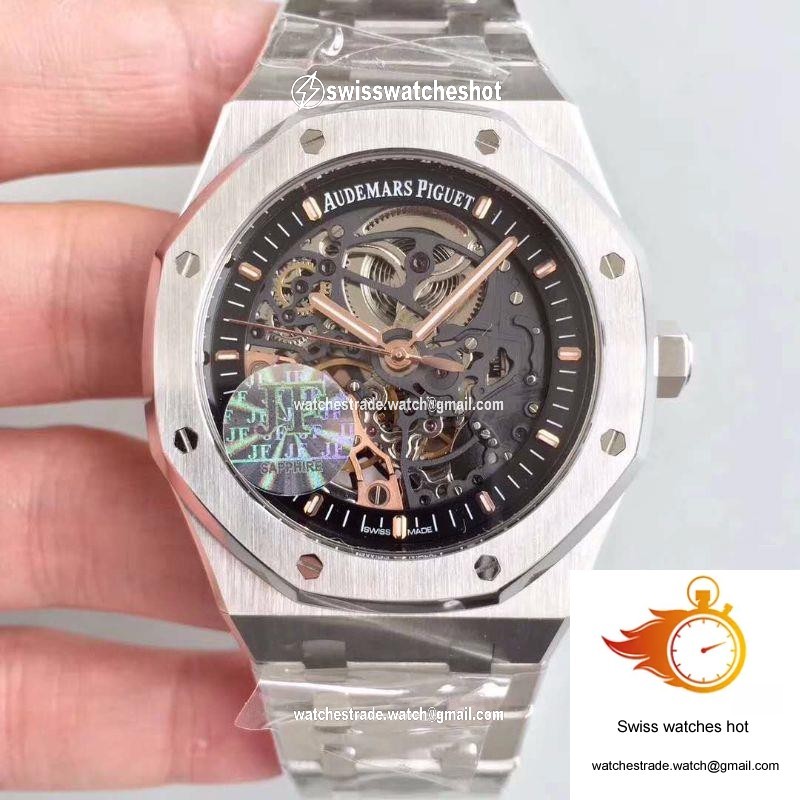 Audemars Piguet Royal Oak 15407ST.OO.1220ST.01 JF Factory Skeleton Dial 1