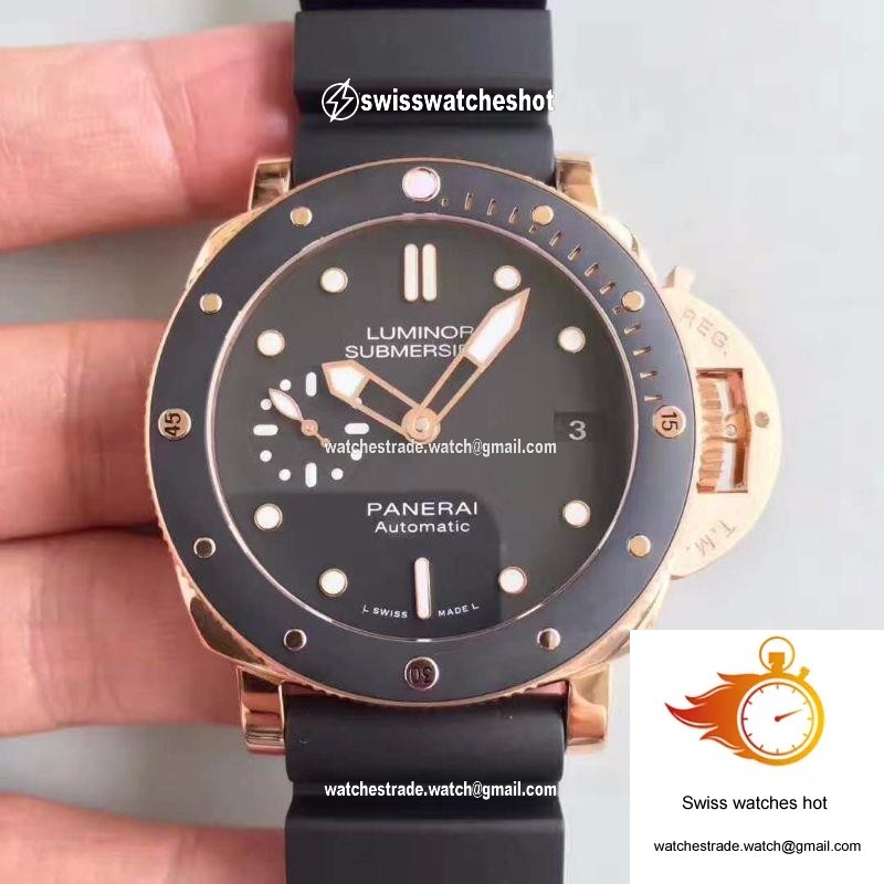 Panerai Luminor Submersible PAM684 XF Factory Black Dial 1