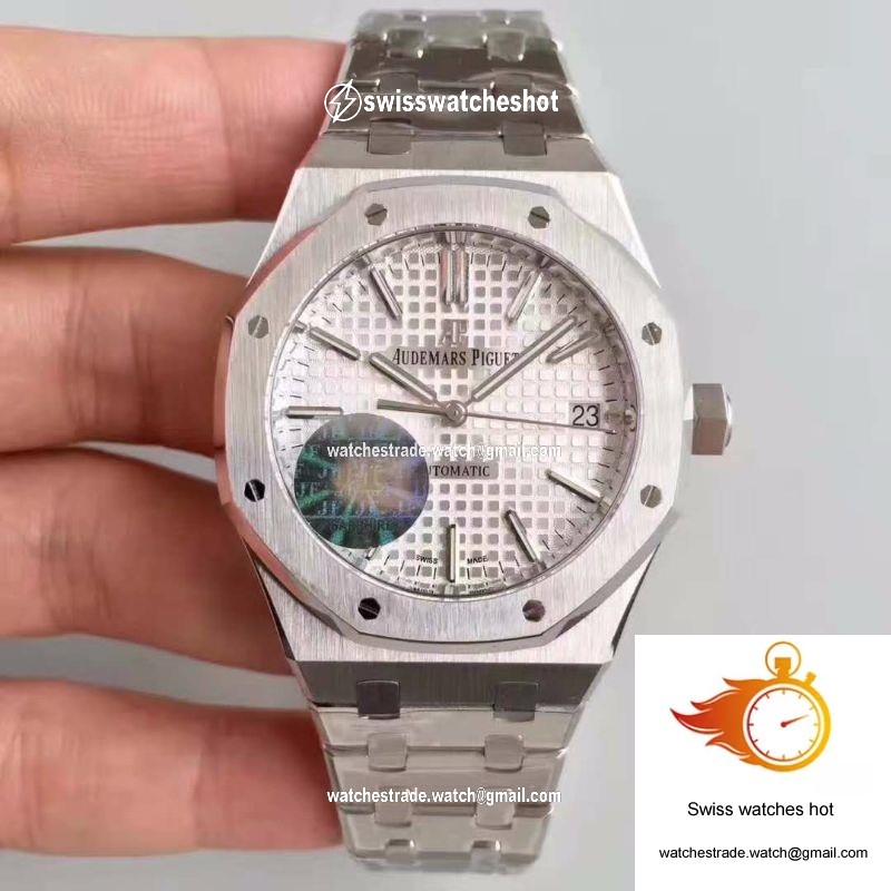 Audemars Piguet Royal Oak 15400 Silver Dial JF Factory V5 1