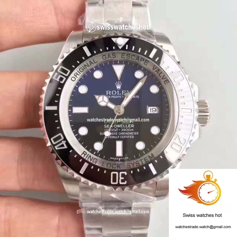 Rolex Deepsea 116660 D-BLUE AR Factory Stainless Steel 904L Blue Gradient Black Dial 1