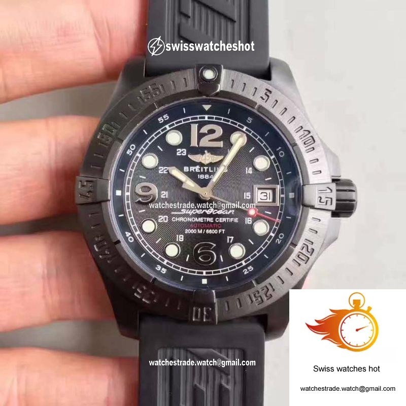 Breitling Superocean Steelfish A17390 GF Factory Black Dial 1
