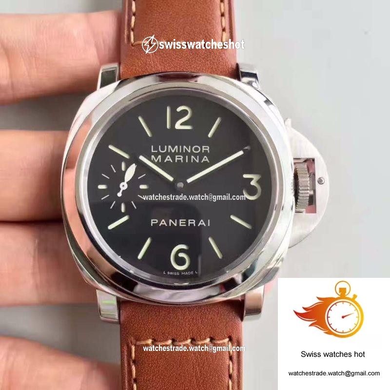 Panerai Luminor Marina PAM 111 Noob Factory Black Dial 1