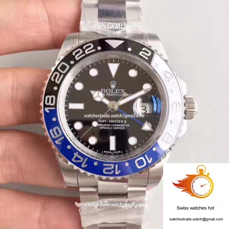 Rolex GMT Master II 116710BLNR Noob Factory V8 Black Dial 1