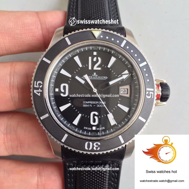 Jaeger-LeCoultre Master Compressor Navy Seals Q2018670 Limited Edition Noob Factory Black Dial 1