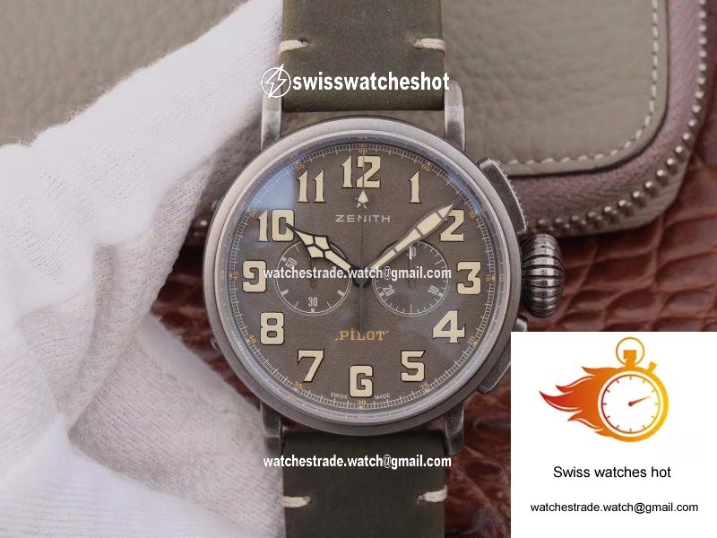 Zenith Pilot Type 20 Chronograph Extra Special 29.2430.4069/21.C800 XF Factory Gray Dial 1