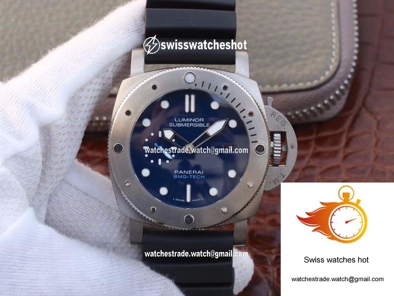 Panerai Luminor Submersible 1950 BMG-TECH 3 Days Automatic PAM 692 XF Factory Blue Dial 1