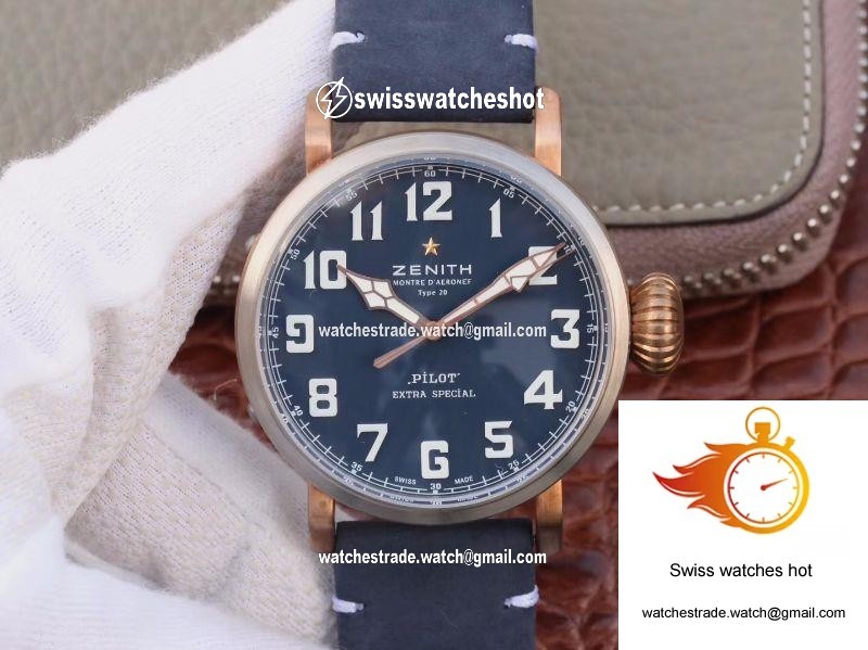 Zenith Pilot Type 20 Extra Special 29.2430.679.21.C753 XF Factory Blue Dial 1