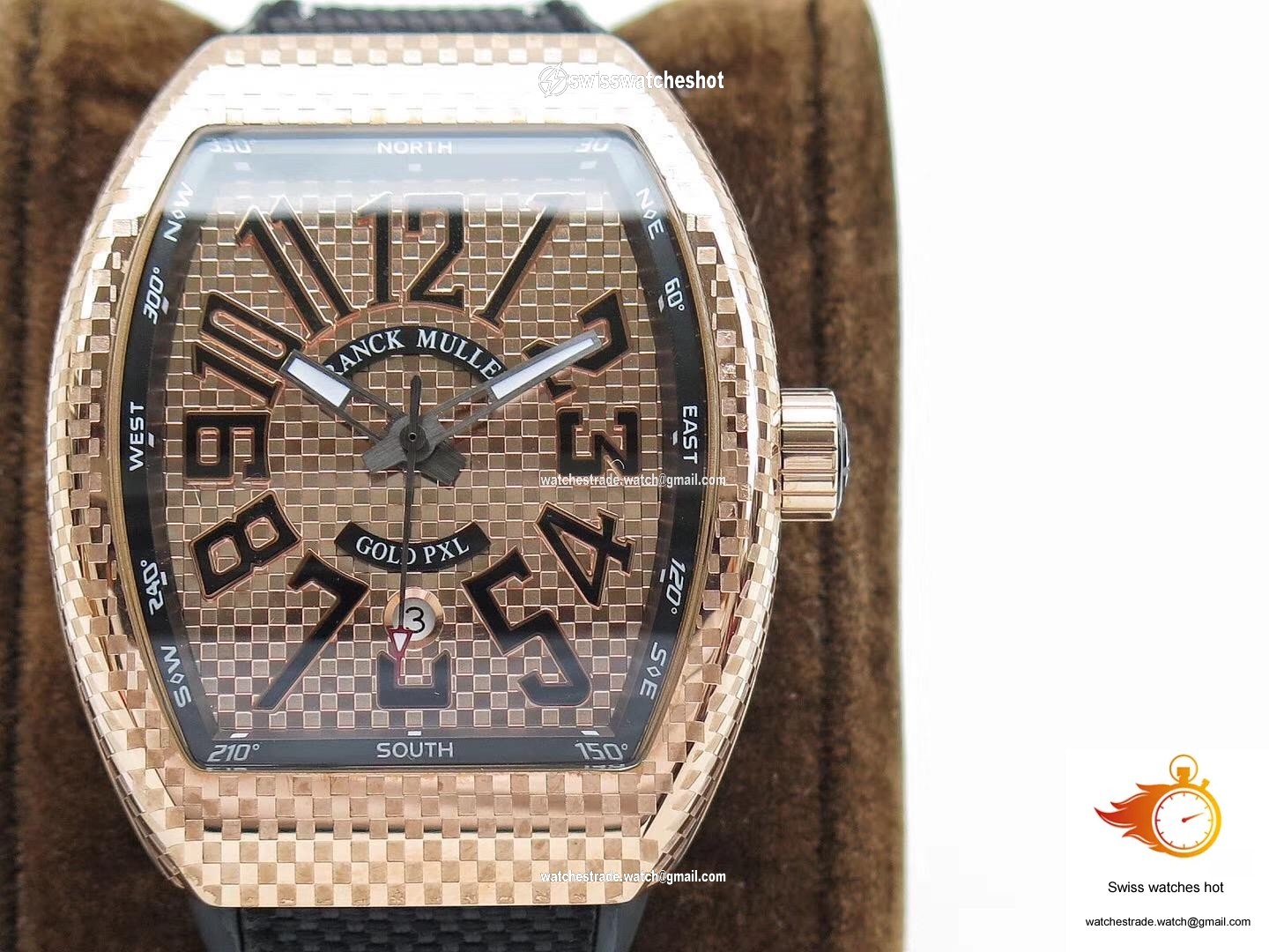 Franck Muller Vanguard V45 Rose Gold Dial 1