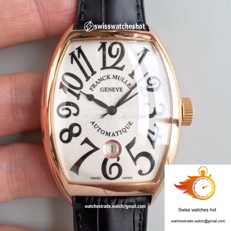 Franck Muller Casablanca Date 8880 C DT GF Factory V2 Silver Dial 1