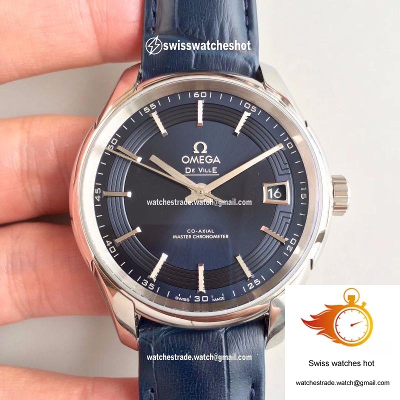 Omega De Ville Hour Vision Co-Axial 41MM 431.33.41.21.03.001 3S Factory Blue Dial 1