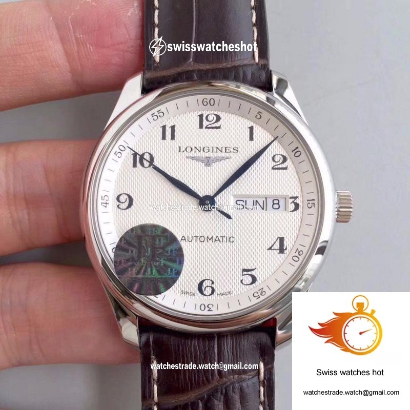 Longines Master Day-Date L2.755.4.78.3 JF Factory Silver Dial 1