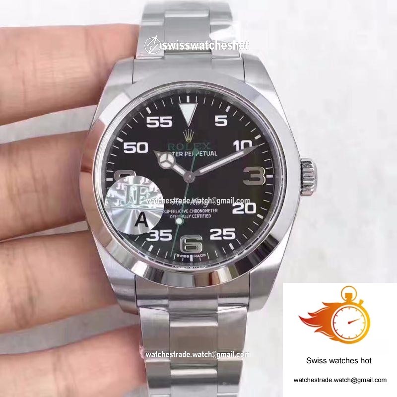 Rolex Air-King 116900 JF Factory Black Dial 1