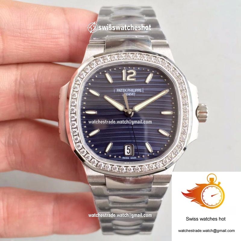 Patek Philippe Nautilus Ladies 7018/1A-010 PF Factory Blue Dial 1
