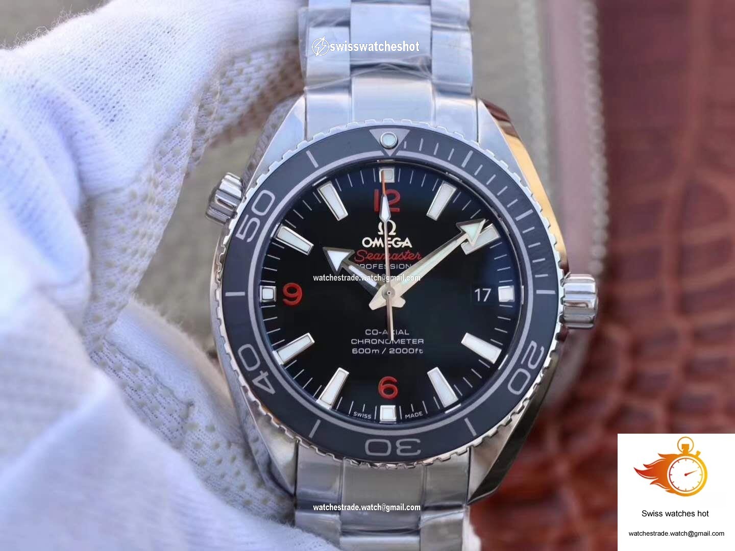 Omega Seamaster Planet Ocean 600M 45.5MM 232.30.46.21.01.003 MKS Factory Black Dial 1