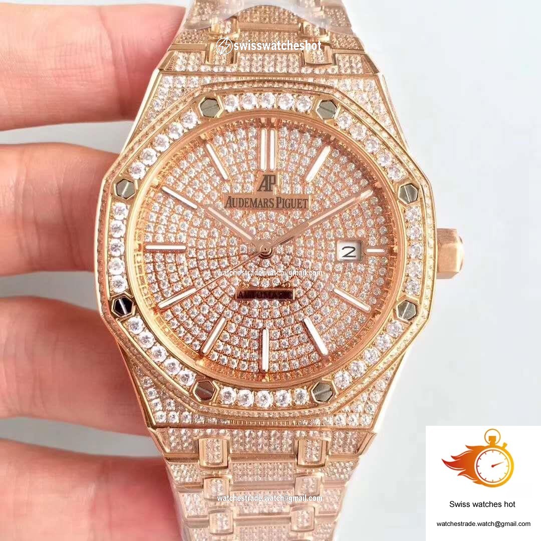 Audemars Piguet Royal Oak Diamond Dial 1