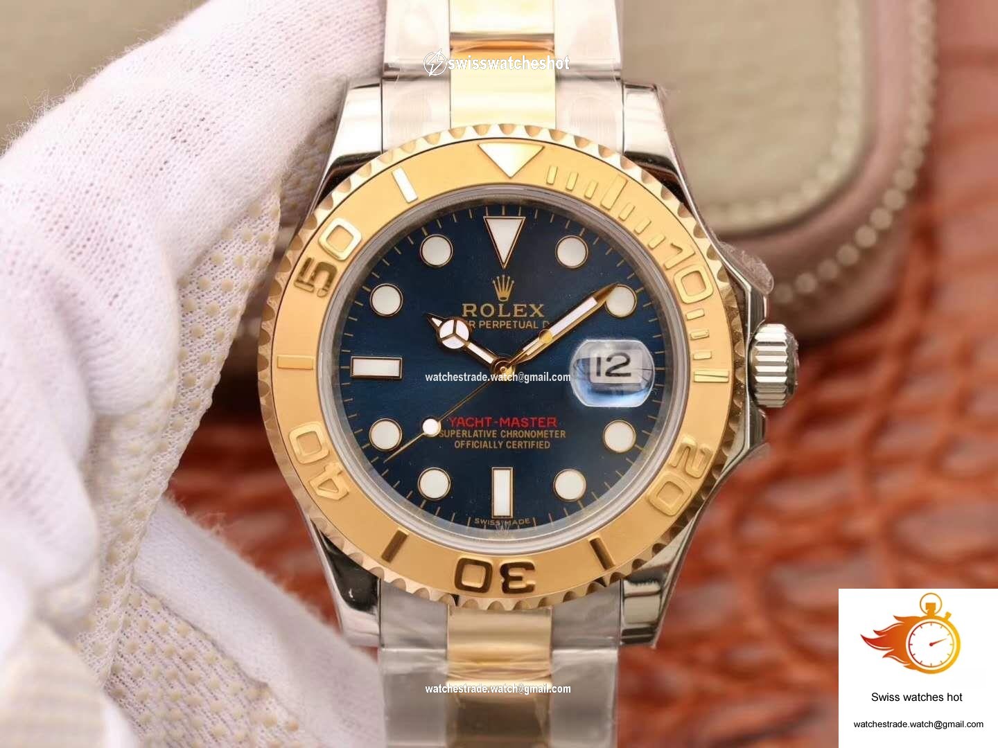 Rolex Yacht Master 116623 Blue Dial 1