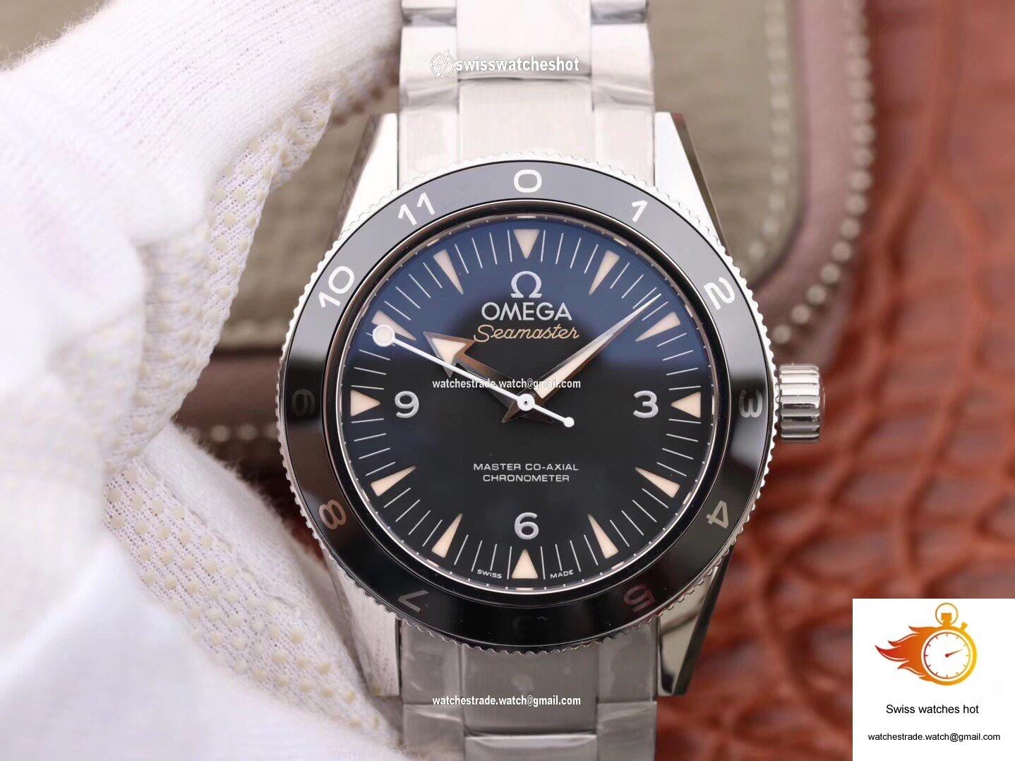 Omega Seamaster Planet Ocean 233.30.41.21.01.001 VS Factory Black Dial 1