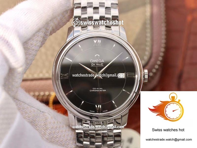 Omega De Ville Prestige 424.10.37.20.01.001 MKS Factory Black Dial 1