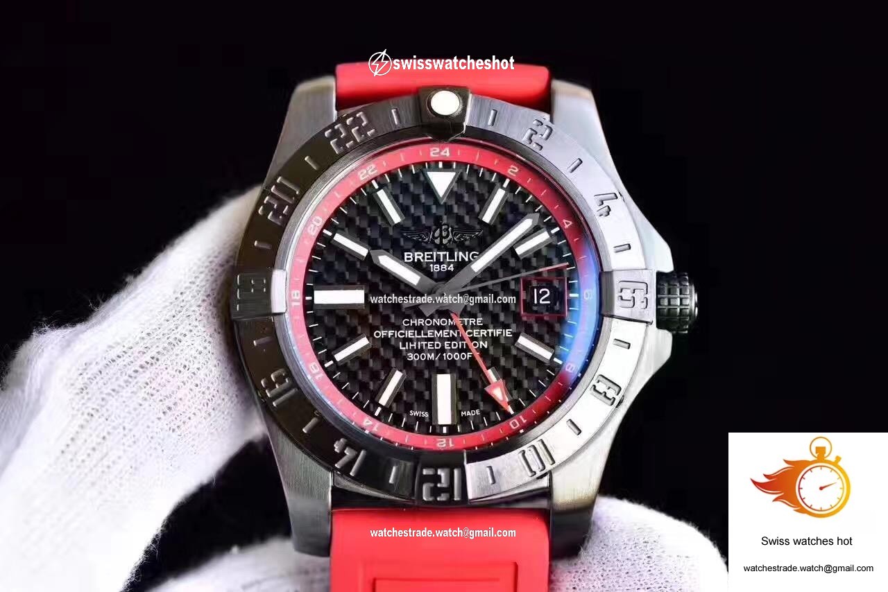Breitling Avenger II GMT A3239011/BC35/433X/A20BA.1 GF Factory Black Dial 1