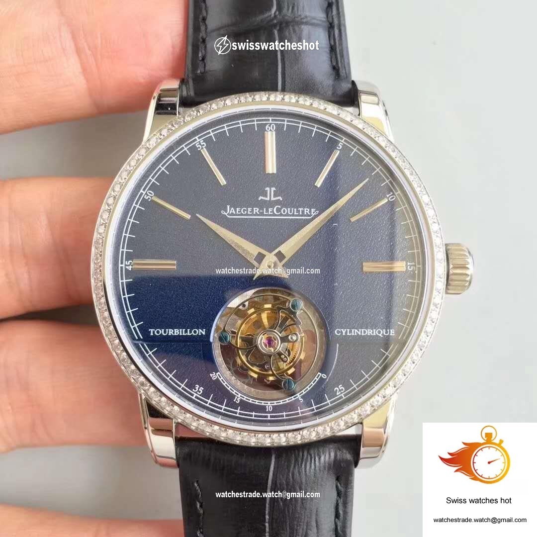 Jaeger-LeCoultre Master Grande Tradition Tourbillon R8 Factory Blue Dial 1