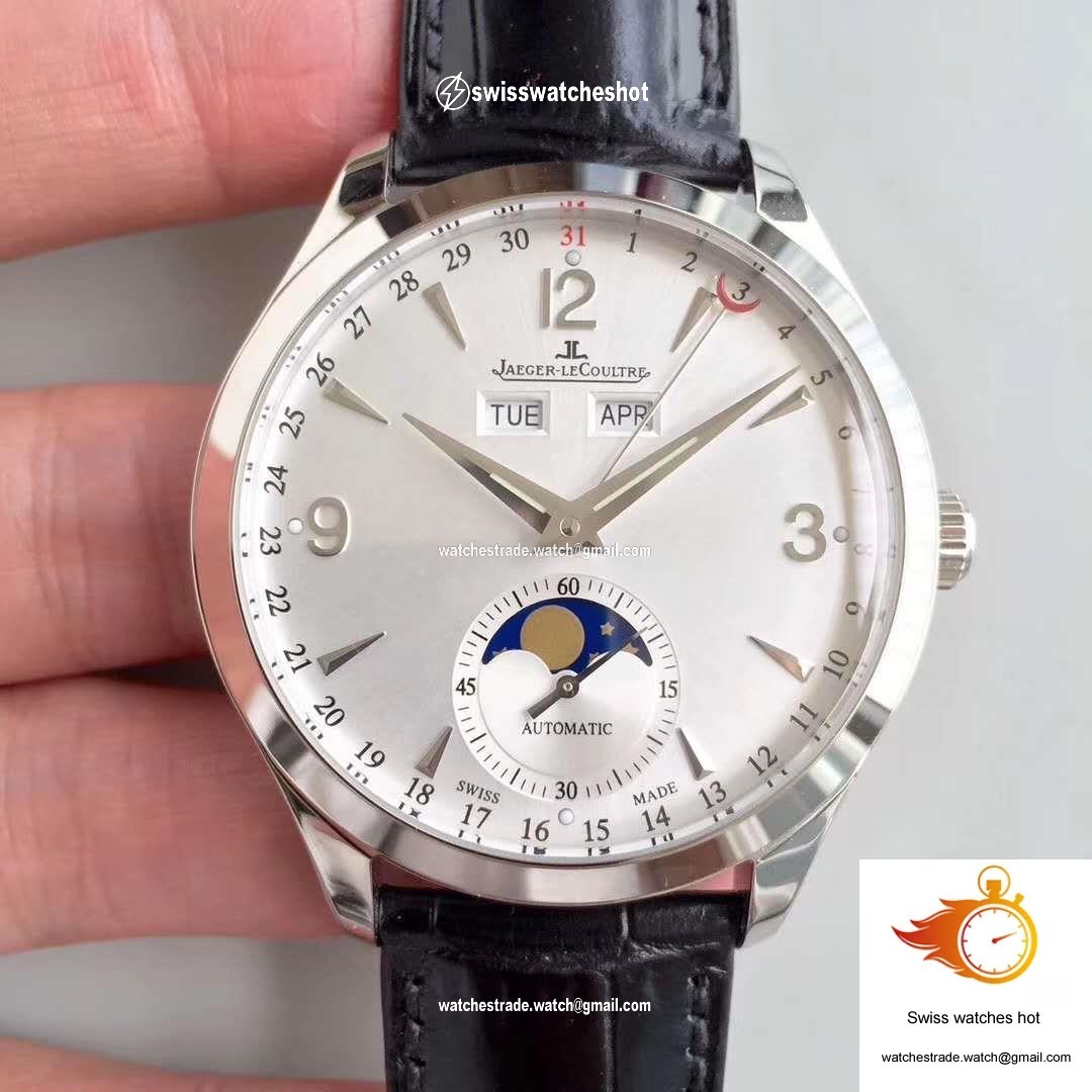 Jaeger-LeCoultre Master Calendar 1558420 OM Factory Silver Dial 39mm 1