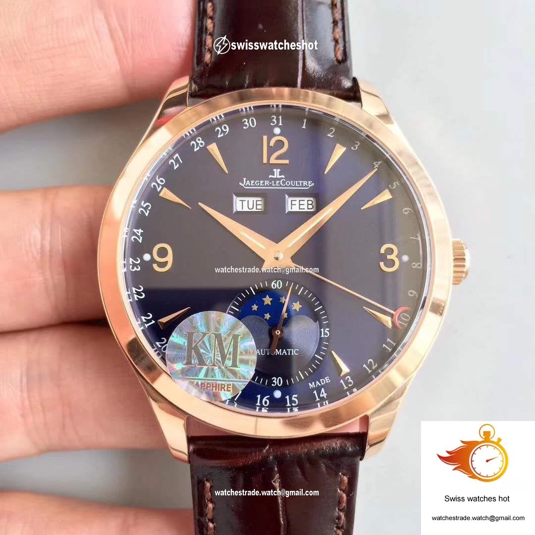Jaeger-LeCoultre Master Calendar 1552520 KM Factory Blue Dial 1
