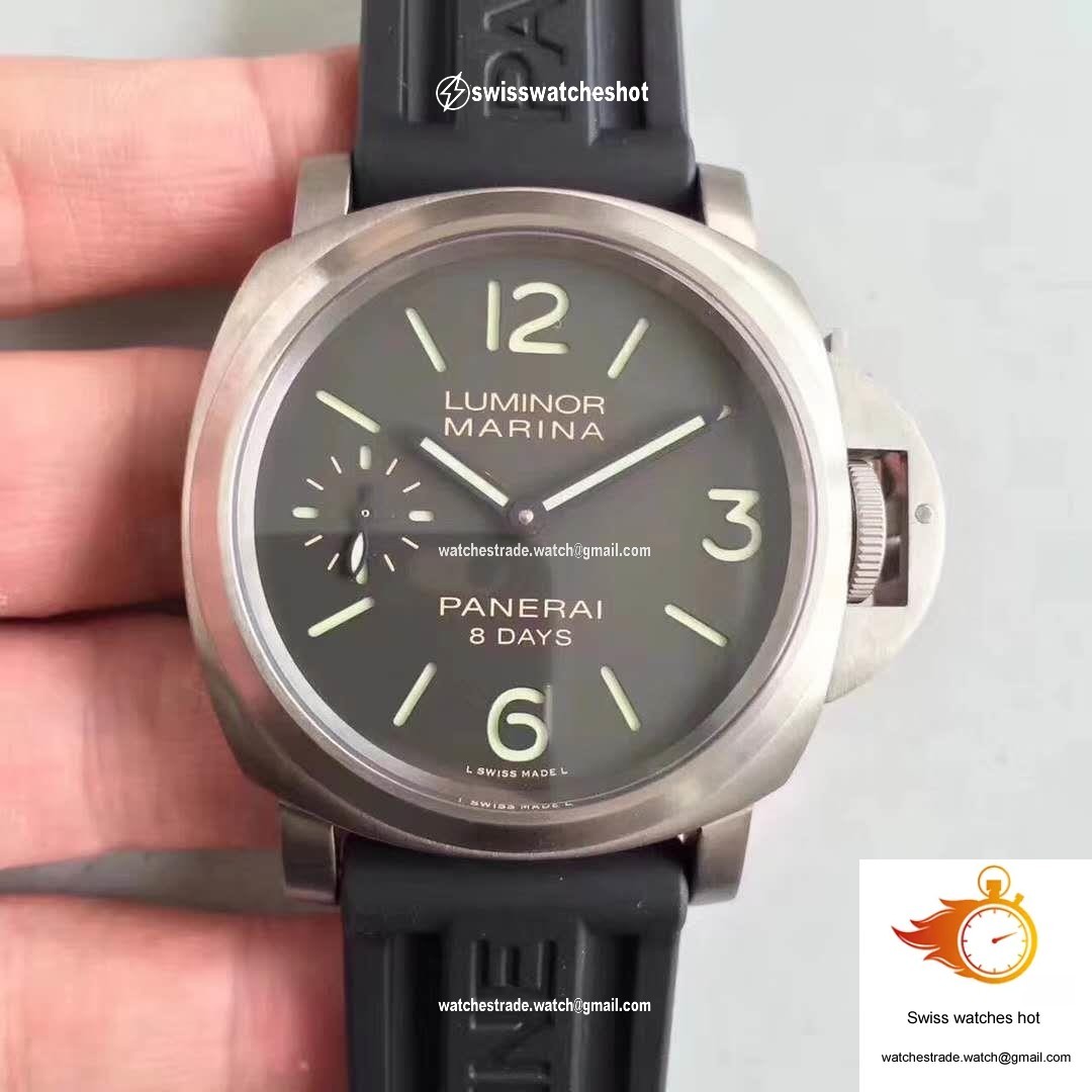 Panerai Luminor PAM510 ZF Factory Superlumed Grey Dial 1