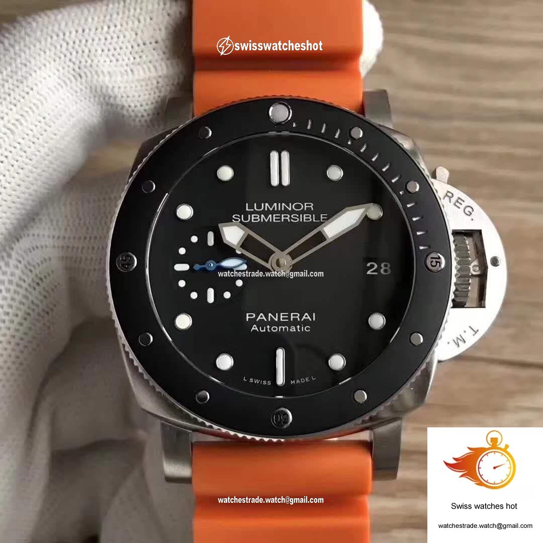 Panerai Luminor Submersible PAM1389 VS Factory Black Dial 1