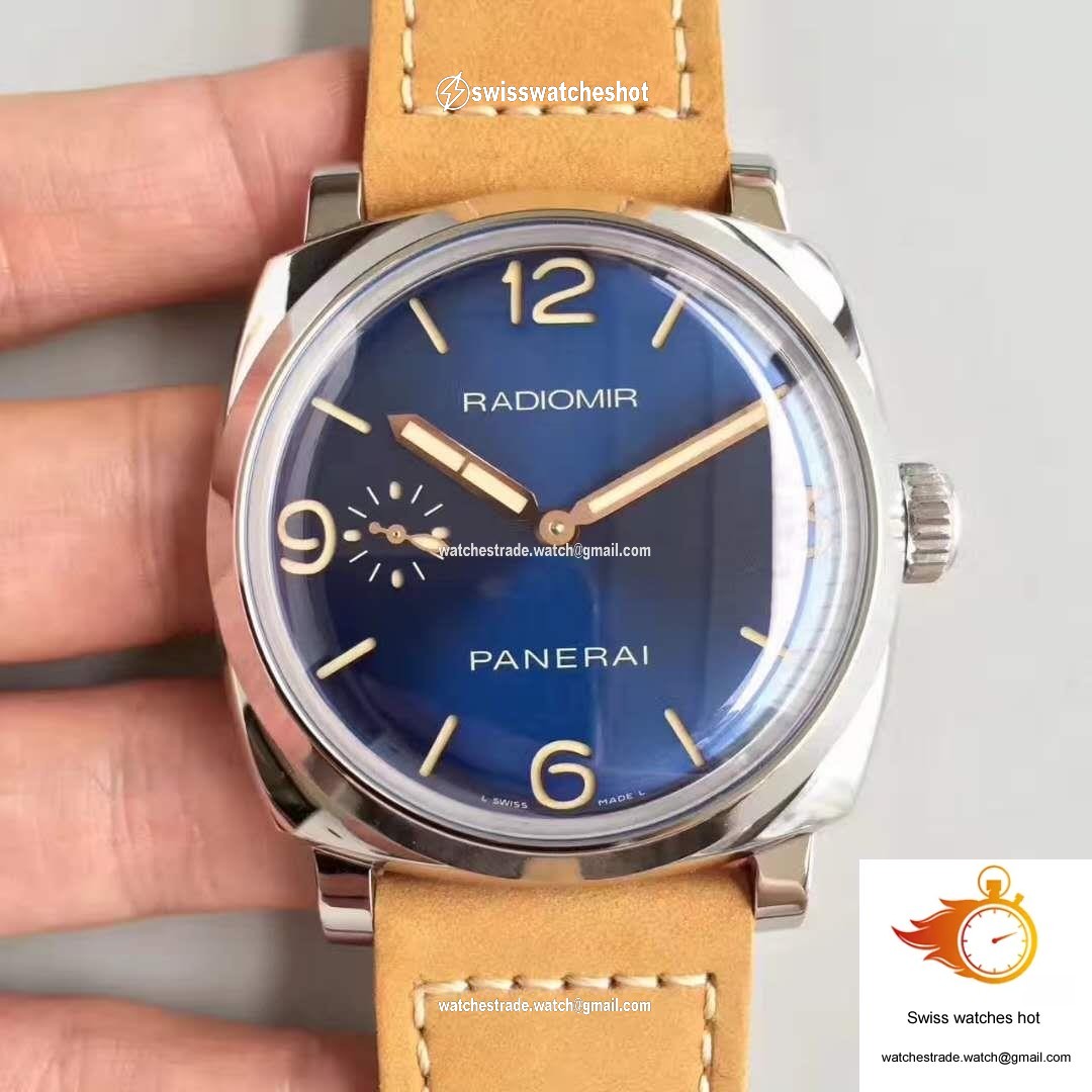 Panerai Radiomir 1940 PAM690 ZF Factory Blue Dial 1