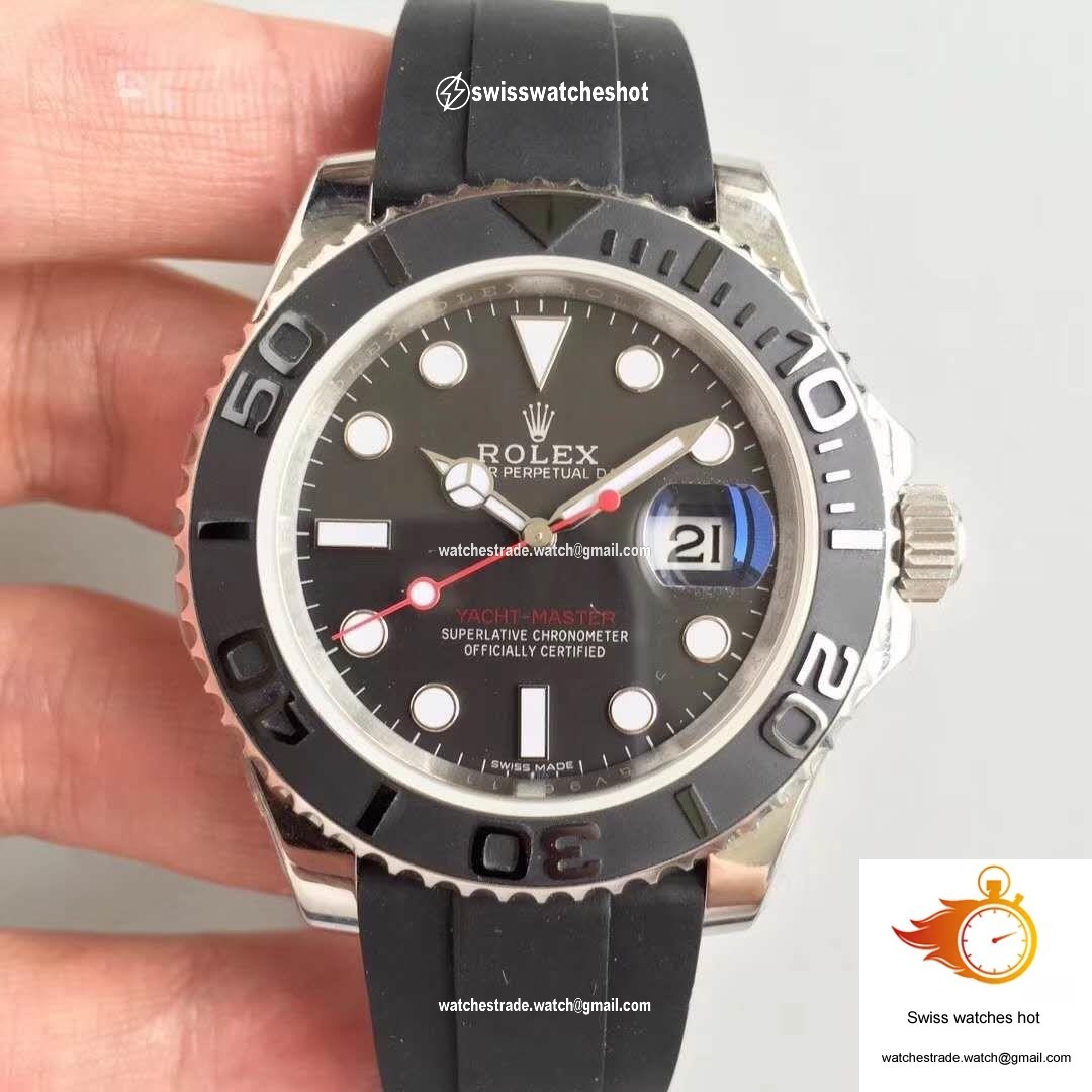 Rolex Yacht Master Custom 116655 40mm AR Factory Stainless Steel Case 1