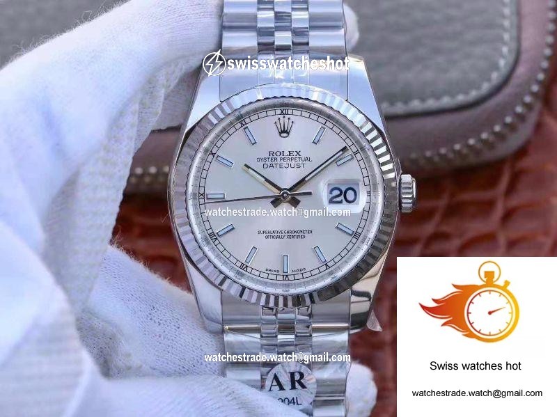 Rolex Datejust 36MM 116234 V2 AR Factory Silver Dial 1