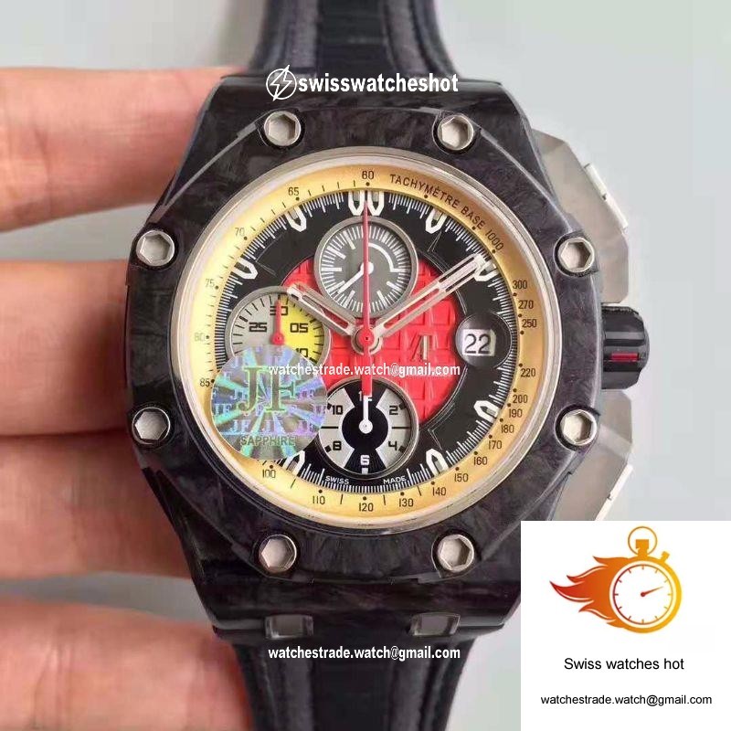 Audemars Piguet Royal Oak Offshore Grand Prix 26290IO.OO.A001VE.01 JF Factory V3 Red Dial 1