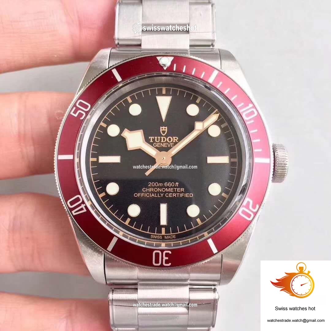 Tudor Heritage Black Bay Red 79230R 2017 ZF Factory Black Dial 1