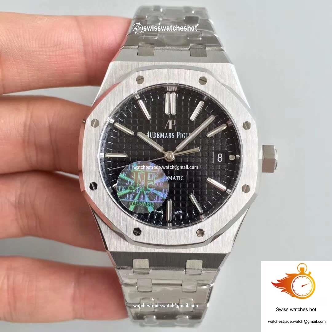 Audemars Piguet Royal Oak 15400ST.OO.1220ST.01 JF Factory V5 Black Dial 1