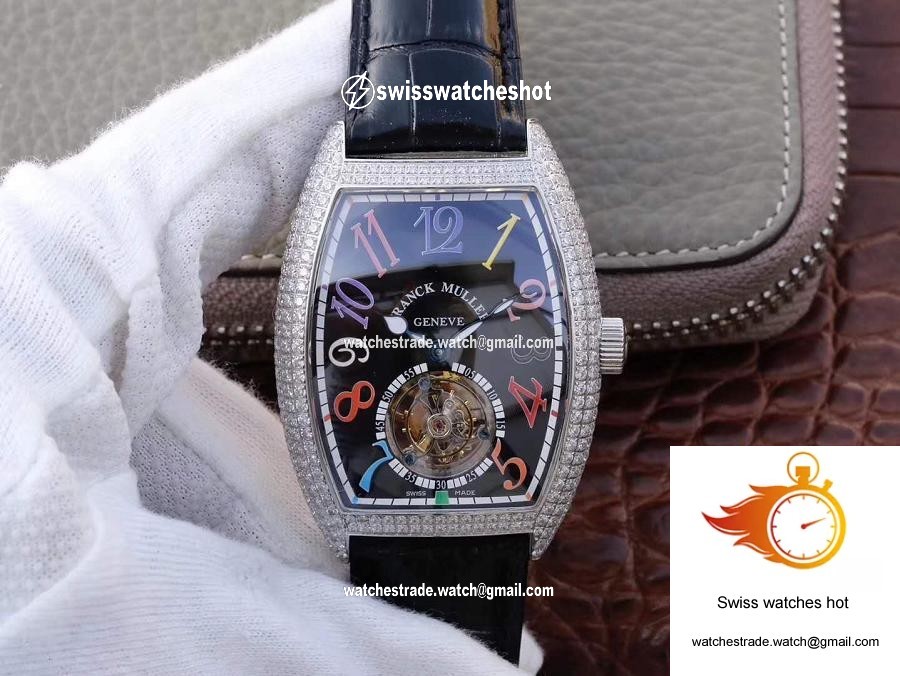 Franck Muller Crazy Color Dreams Tourbillon 8880 Black Dial 1