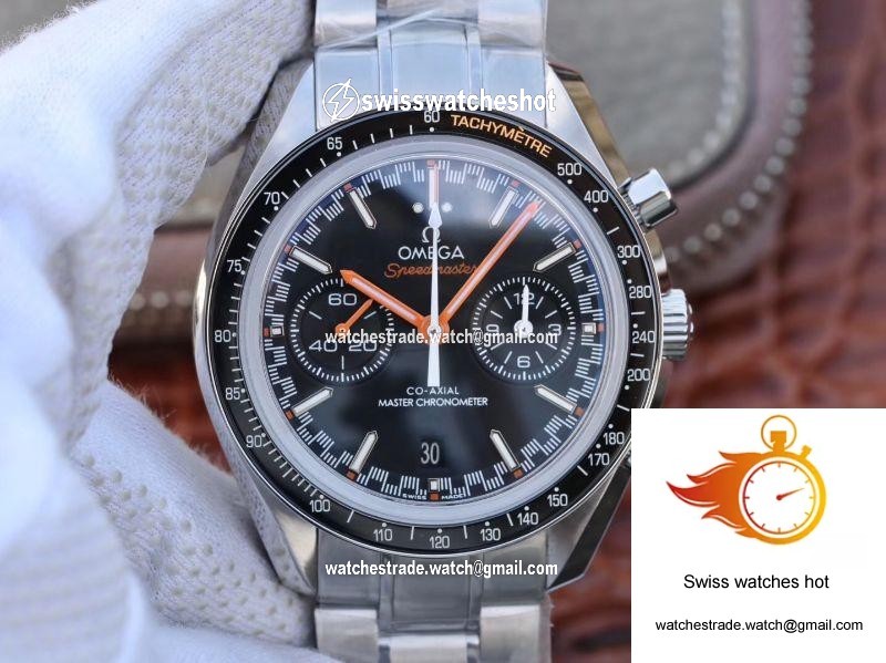 Omega Speedmaster Racing Master Chronograph 44.25MM 329.30.44.51.01.002 OM Factory Black Dial 1